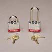 Laminated Steel Padlocks with Colour Coded Bumper