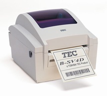 TEC Thermal Transfer Printer BPB-SV4D INCLUDING Bartender Professional Label Software included
