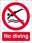No Diving