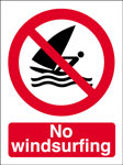 No Windsurfing