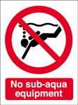 No Sub-Aqua Equipment