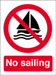 No Sailing