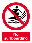 No Surfboarding