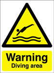 Warning Diving Area
