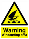 Warning Windsurfing Area