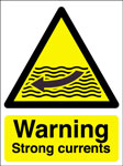 Warning Strong Currents