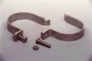 Standard Post Clips 76mm (a pair) 
