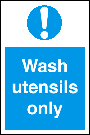 Wash Utensils Only