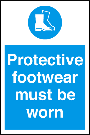 Protective Footwear Must be Worn Portrait