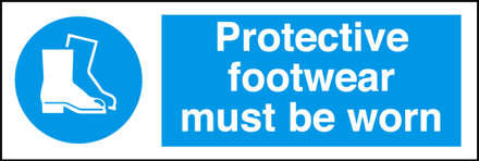 Protective Footwear Must Be Worn