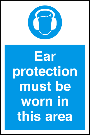 Ear Protection Must Be Worn In This Area Portrait