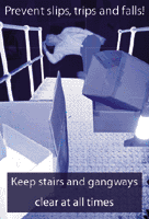 Prevent Slips, trips, and falls